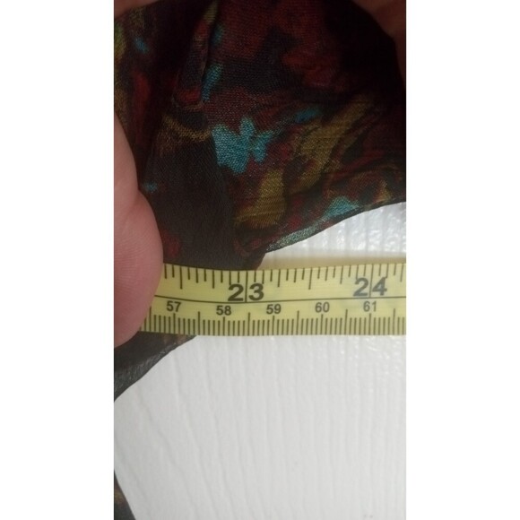 xhiliration sheer floral open front dressy cover - Picture 5 of 6